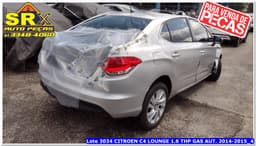 CITROËN C4 LOUNGE 1.6 THP FLEX FEEL BVA