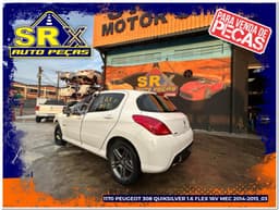 PEUGEOT 308 1.6 QUICKSILVER 16V FLEX 4P MANUAL