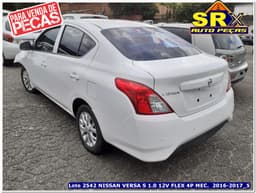 NISSAN VERSA 1.0 12V FLEX S 4P MANUAL