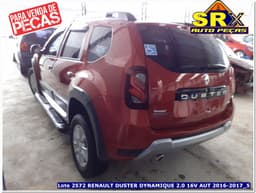 RENAULT DUSTER 2.0 16V HI-FLEX DYNAMIQUE AUTOMÁTICO