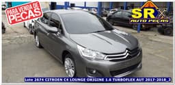 CITROËN C4 LOUNGE 1.6 ORIGINE 16V TURBO FLEX 4P AUTOMÁTICO
