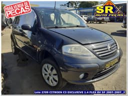 CITROËN C3 1.4 I EXCLUSIVE 8V FLEX 4P MANUAL