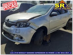 RENAULT SANDERO 1.6 16V SCE FLEX EXPRESSION MANUAL