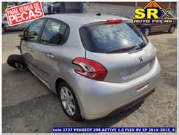 PEUGEOT 208 1.5 ACTIVE 8V FLEX 4P MANUAL