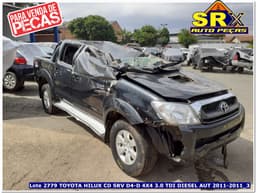 TOYOTA HILUX 3.0 SRV 4X4 CD 7 LUGARES 16V TURBO INTERCOOLER DIESEL 4P AUTOMÁTICO
