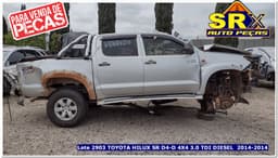 TOYOTA HILUX 3.0 SR 4X4 CD 16V TURBO INTERCOOLER DIESEL 4P AUTOMÁTICO