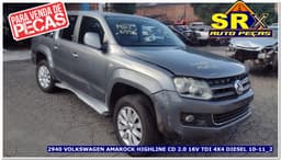 VOLKSWAGEN AMAROK 2.0 HIGHLINE 4X4 CD 16V TURBO INTERCOOLER DIESEL 4P MANUAL