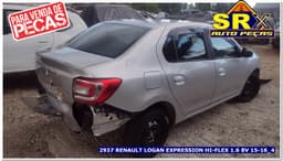 RENAULT LOGAN 1.6 EXPRESSION 8V HI-FLEX 4P MANUAL