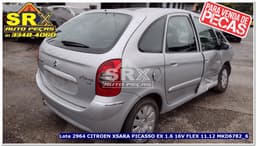 CITROËN XSARA PICASSO 1.6 I EXCLUSIVE 16V FLEX 4P MANUAL