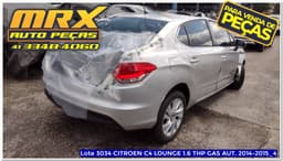 CITROËN C4 LOUNGE 1.6 THP FLEX FEEL BVA