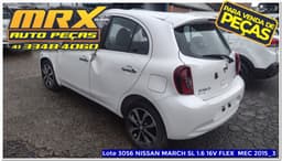 NISSAN MARCH 1.6 SL 16V FLEX 4P MANUAL