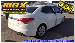 CITROËN C4 LOUNGE 2.0 MPFI TENDANCE 16V FLEX 4P AUTOMÁTICO