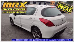 PEUGEOT 308 1.6 QUICKSILVER 16V FLEX 4P MANUAL