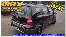 NISSAN LIVINA 1.8 SL X-GEAR 16V FLEX 4P AUTOMÁTICO